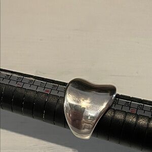 Polished Silver Band